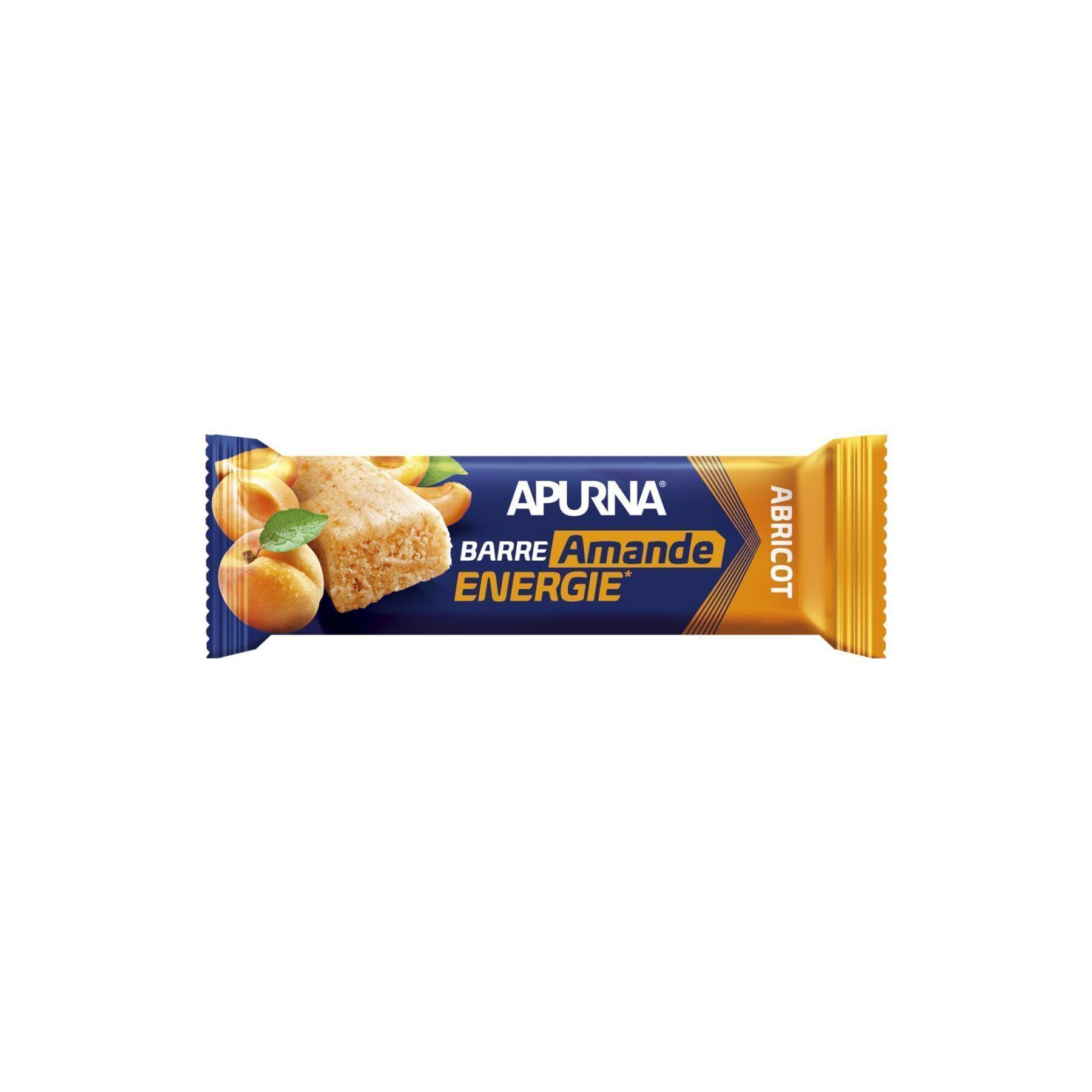 Förpackning med 5 fondantstänger Apurna Abricot-Amande