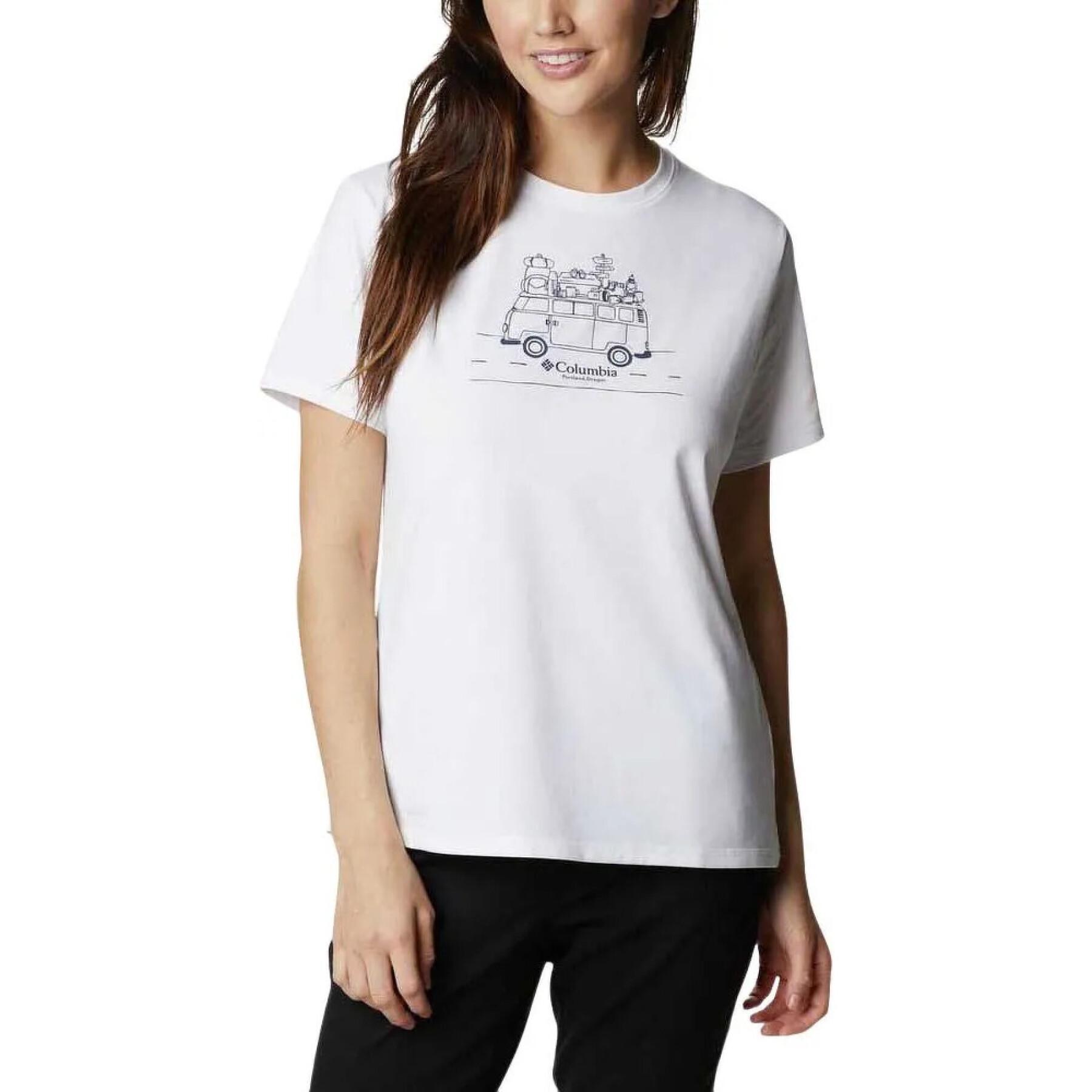 T-shirt för kvinnor Columbia Sun Trek Graphic