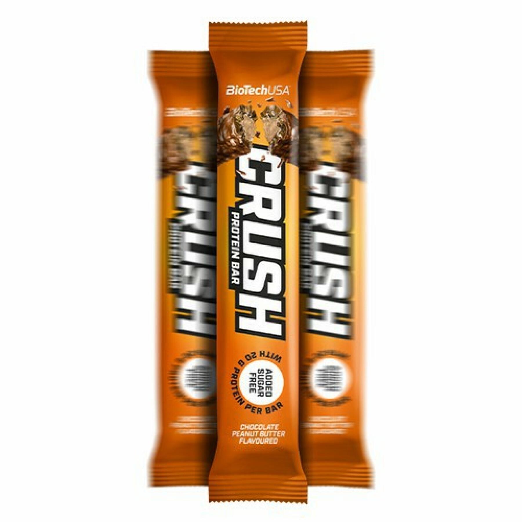Snackboxar Biotech USA crush bar - Chocolat-beurre de noise