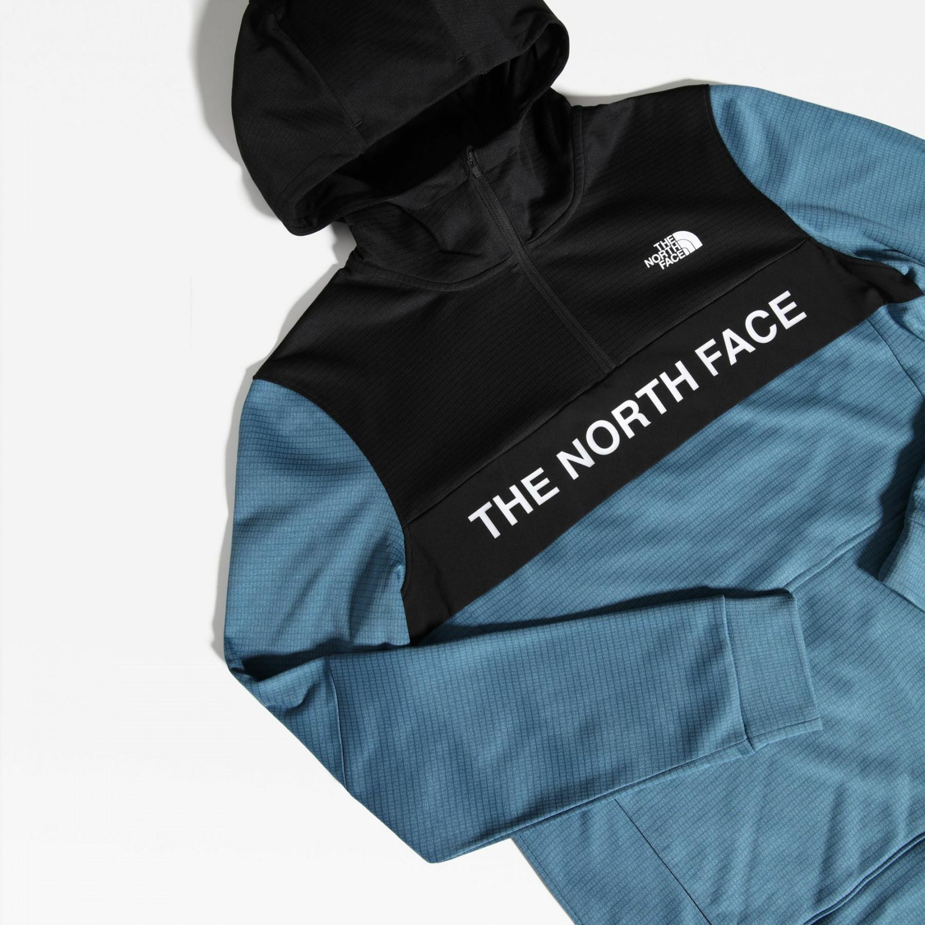 Sweatshirt med 1/4 dragkedja The North Face Train Logo