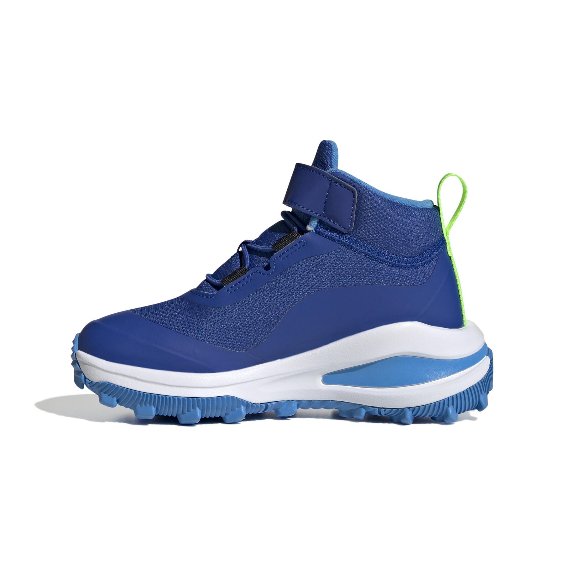 Löparskor med elastisk snörning och kardborreband för barn adidas Fortarun All Terrain Cloudfoam Sport