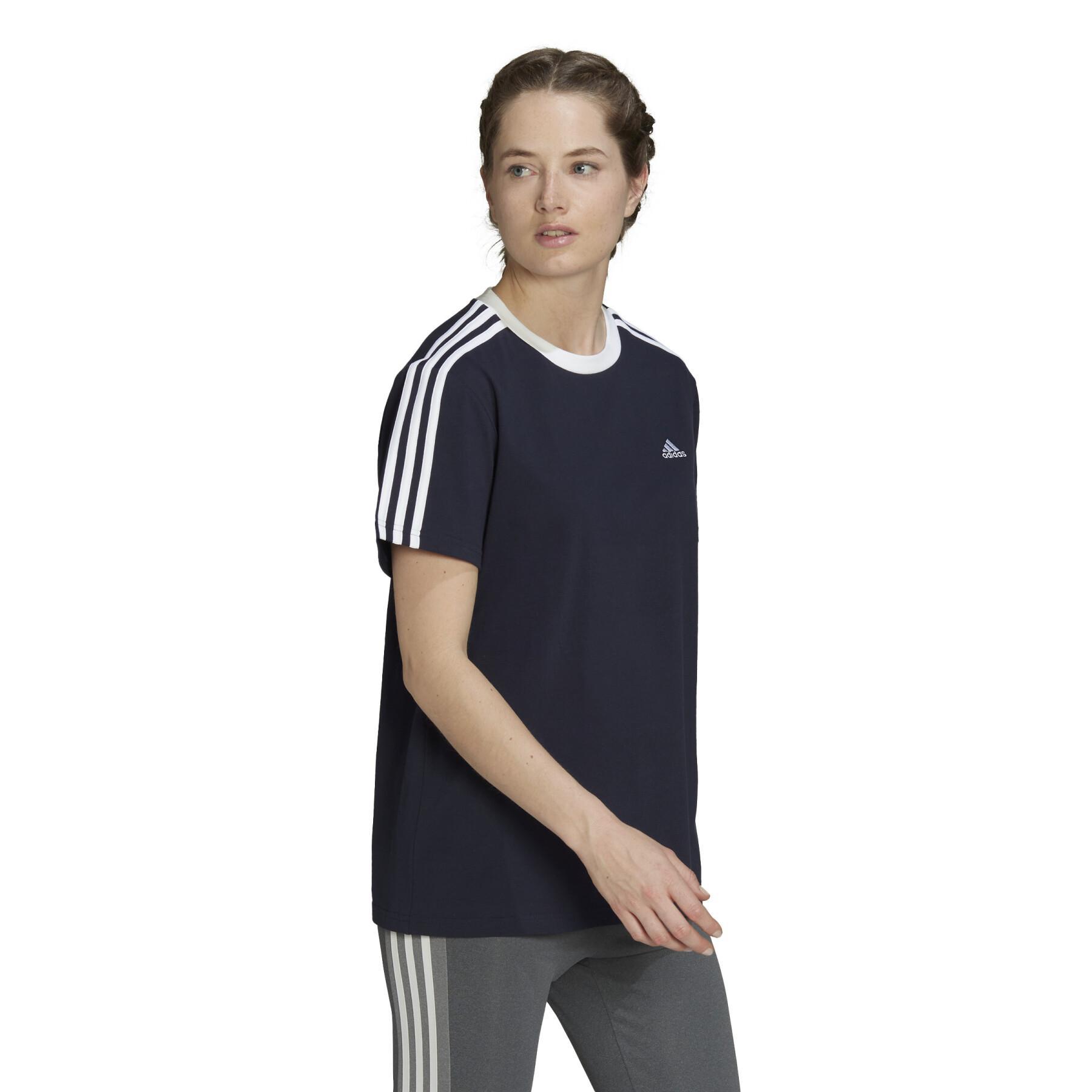 T-shirt för kvinnor adidas Essentials 3-Stripes