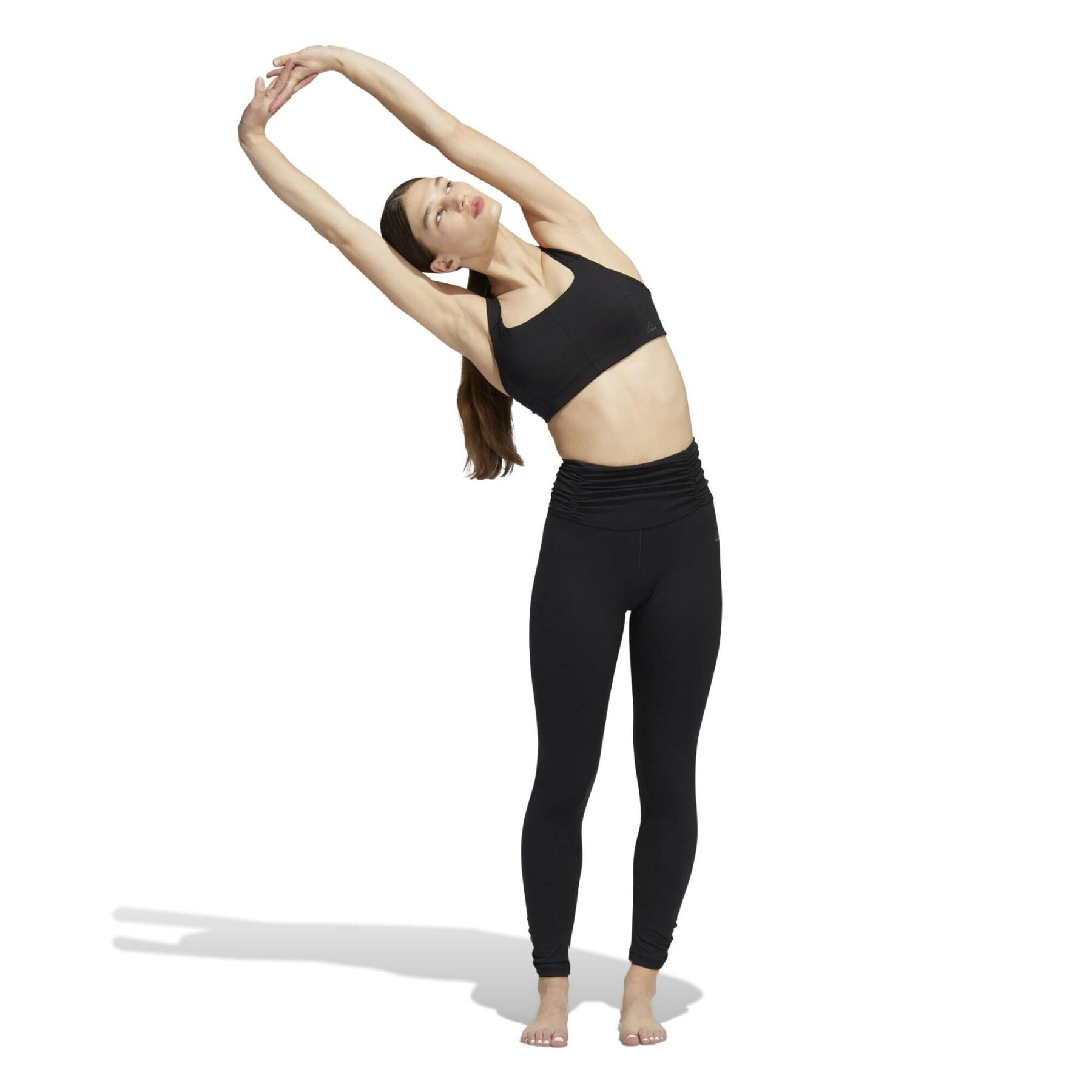 Leggings för kvinnor adidas 70 Yoga Studio Gathered