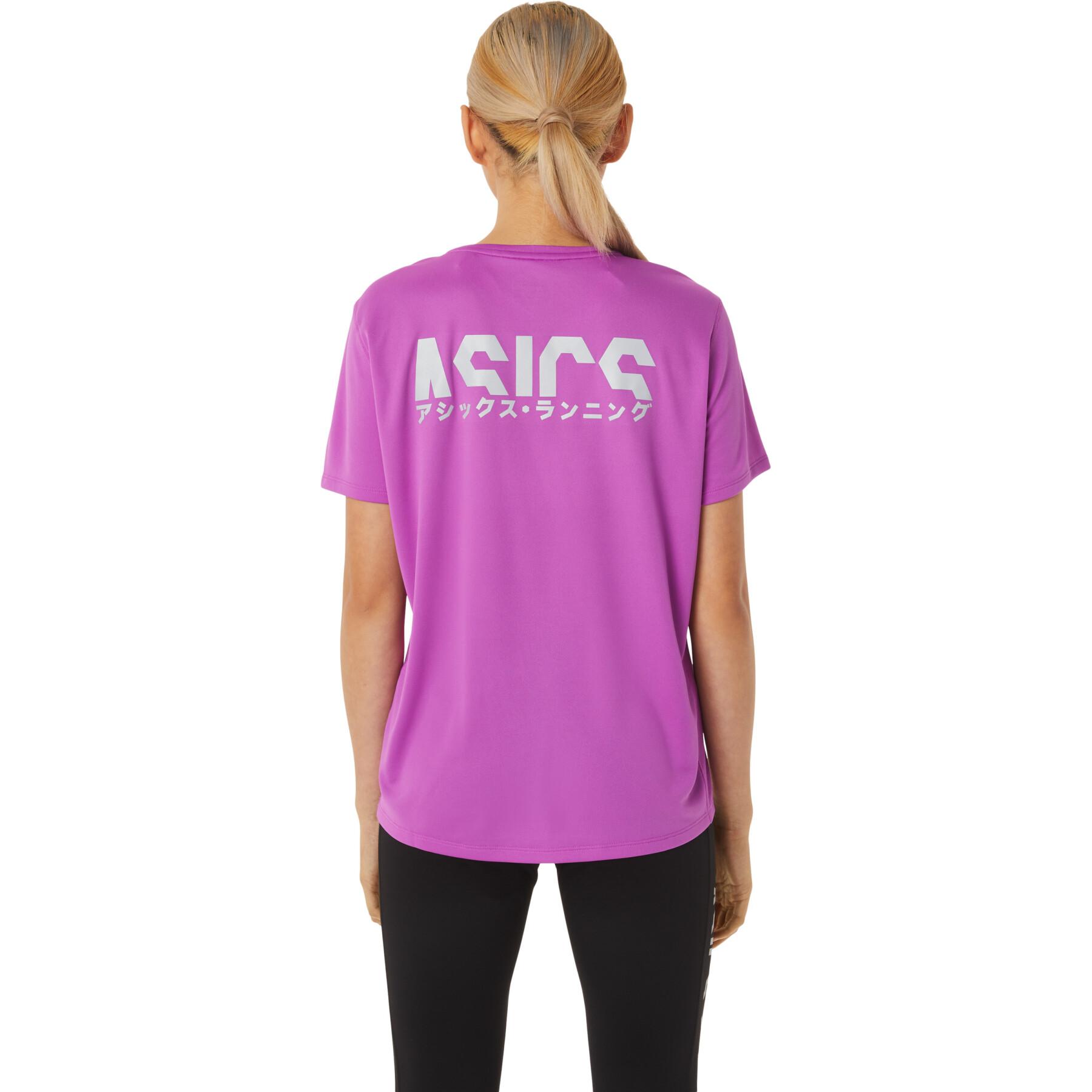 T-shirt för kvinnor Asics Katakana