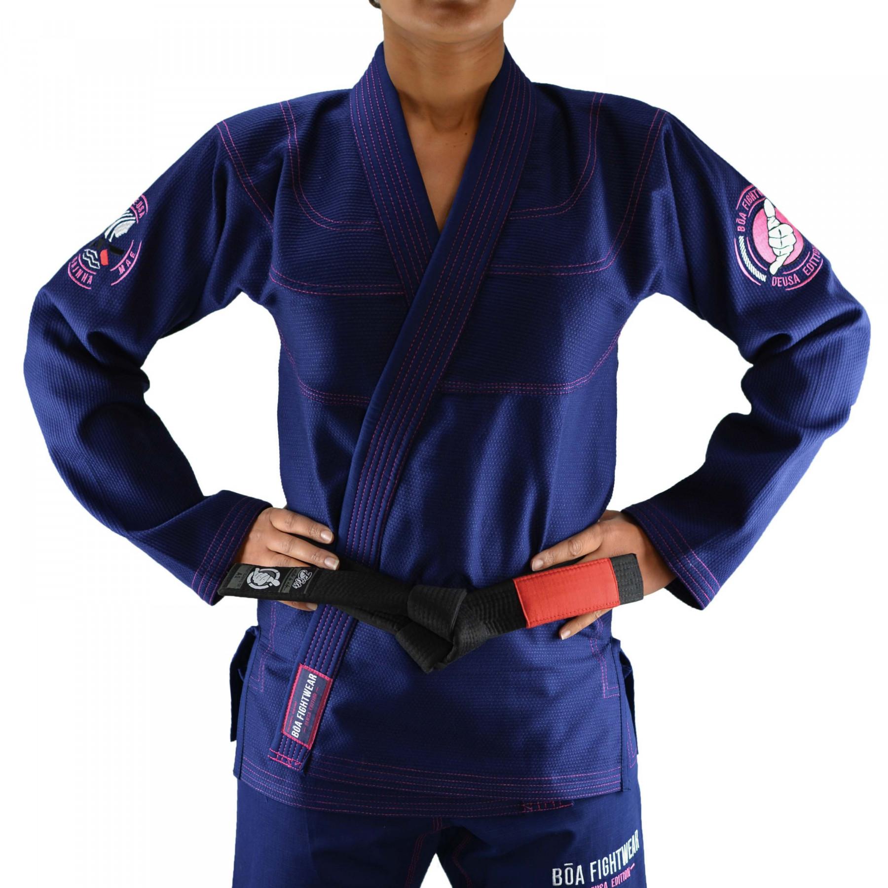Kimono för kvinnor från jjb Bõa Deusa Bleu marine