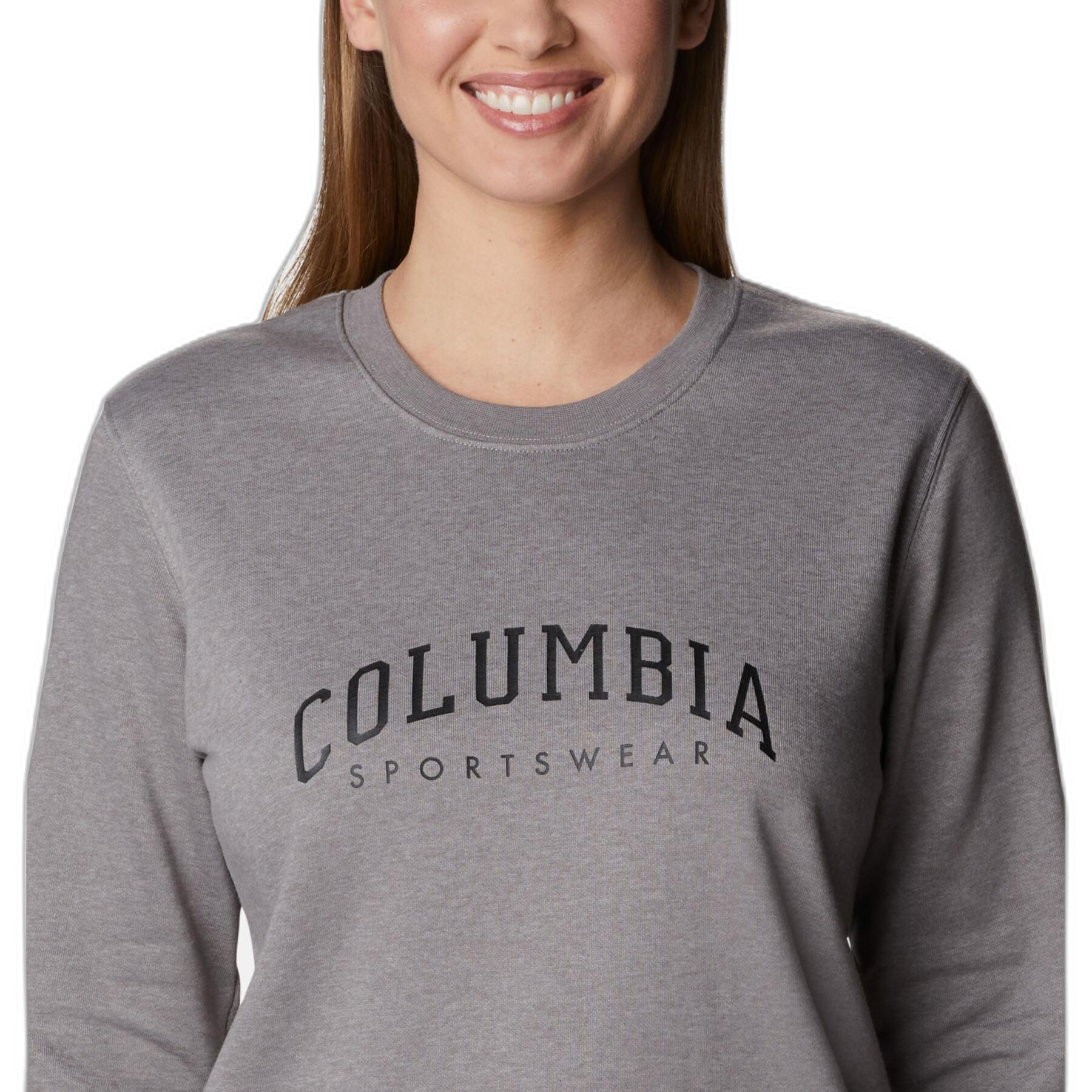 Sweatshirt med rund halsringning för kvinnor Columbia Graphic Trek™
