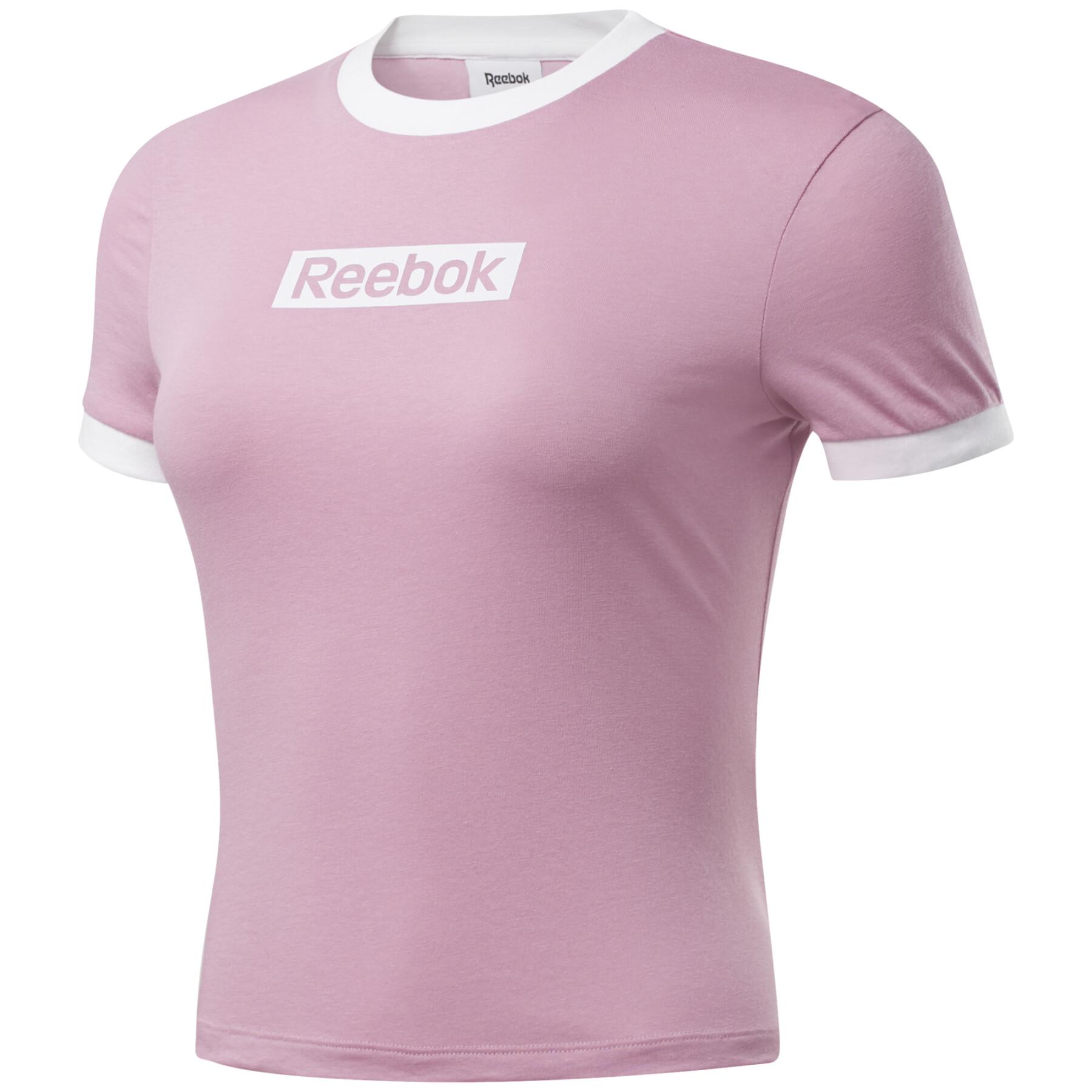 T-shirt för kvinnor Reebok Slim Essentials Linear Logo