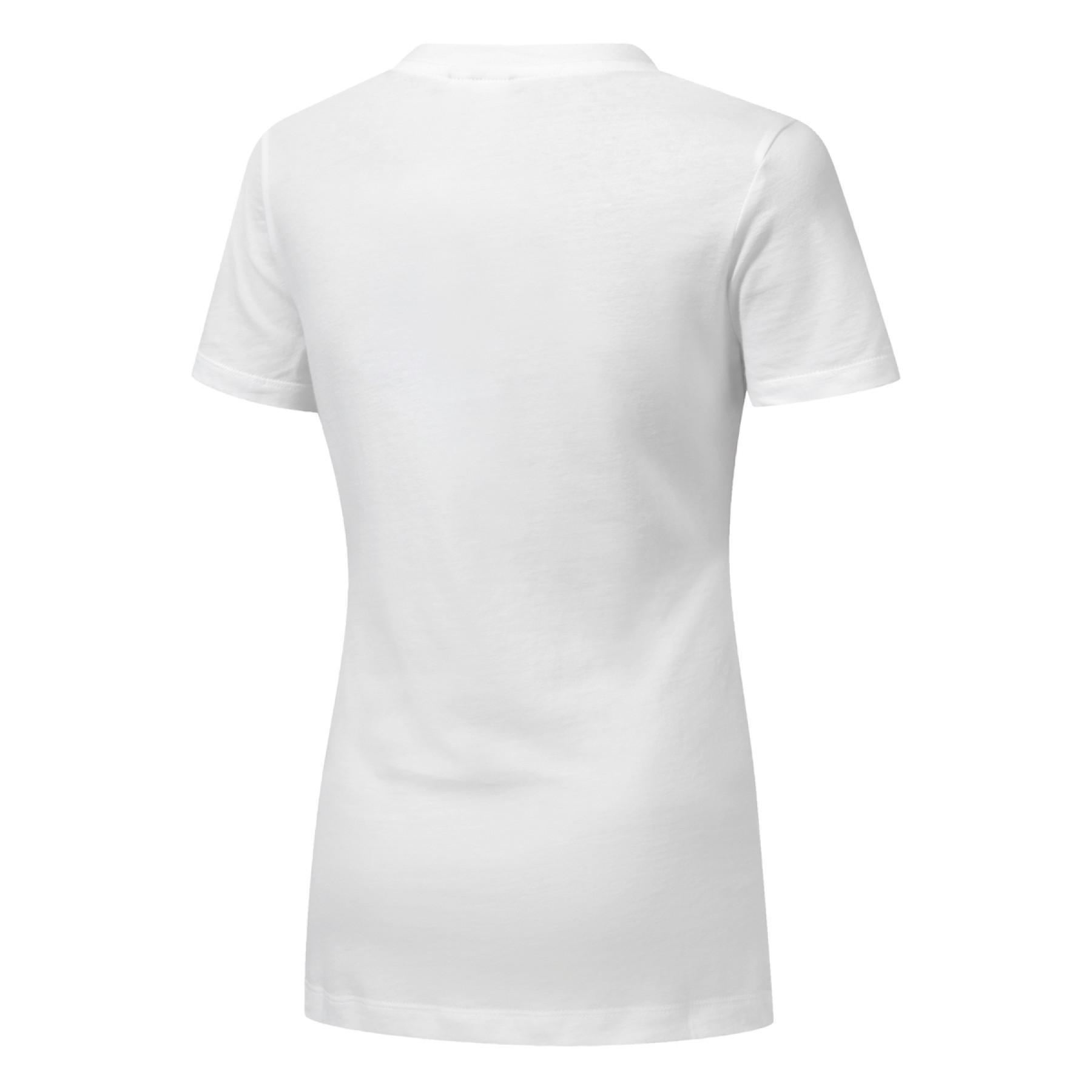 T-shirt för kvinnor Reebok GB Cotton V-Neck Vector