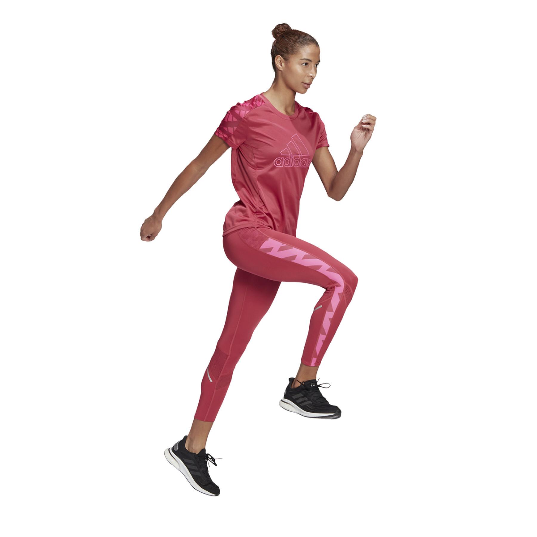 Leggings för kvinnor adidas Own The Run Celebration Running Long