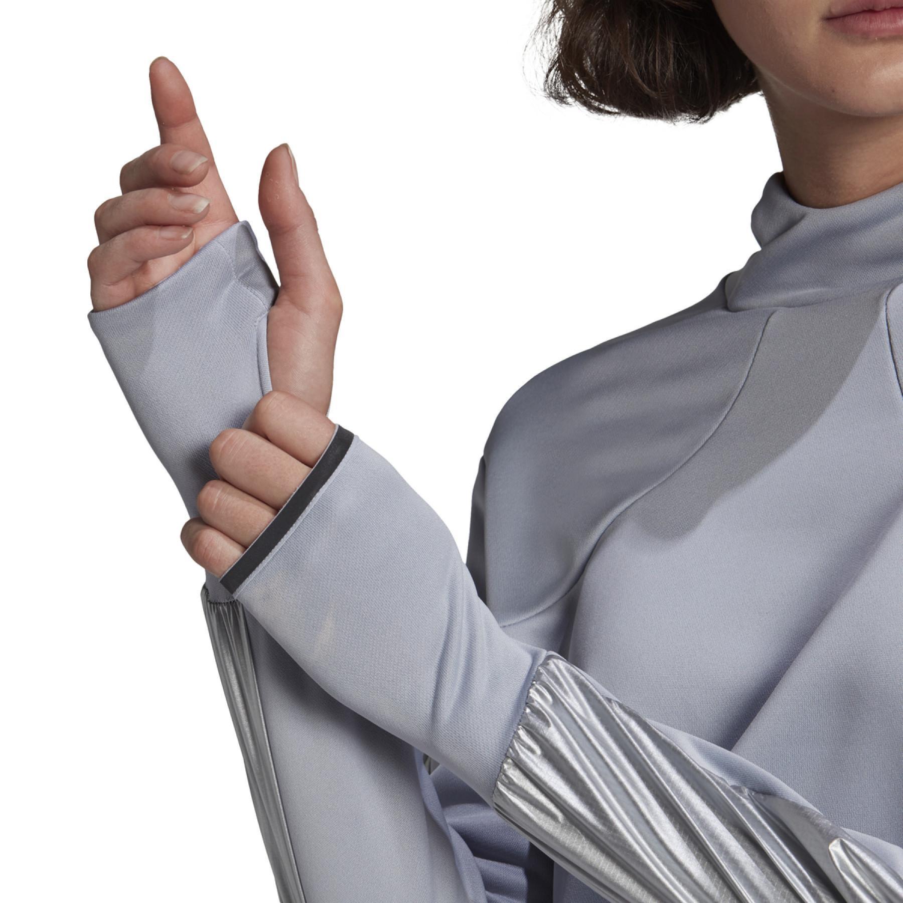 Sweatshirt med huva för kvinnor adidas Space Race