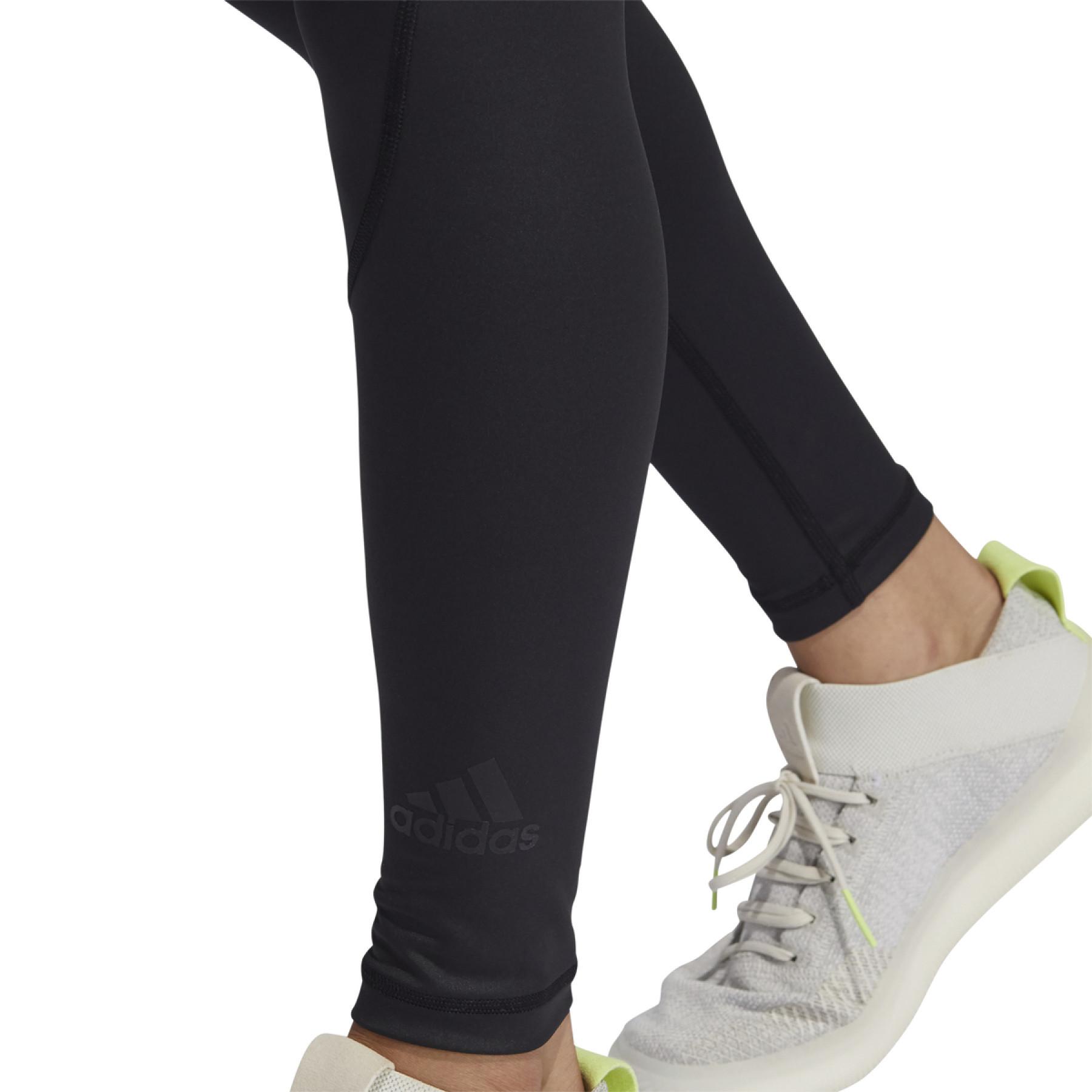 Leggings för kvinnor adidas TechFit Long 3 Bar Branded