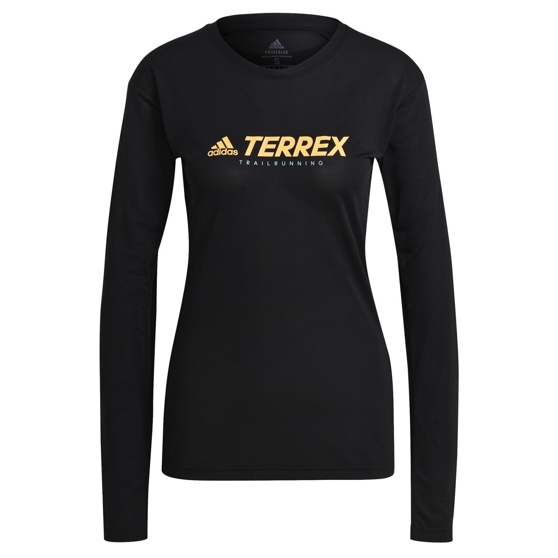 T-shirt för kvinnor adidas Terrex Primeblue Trail