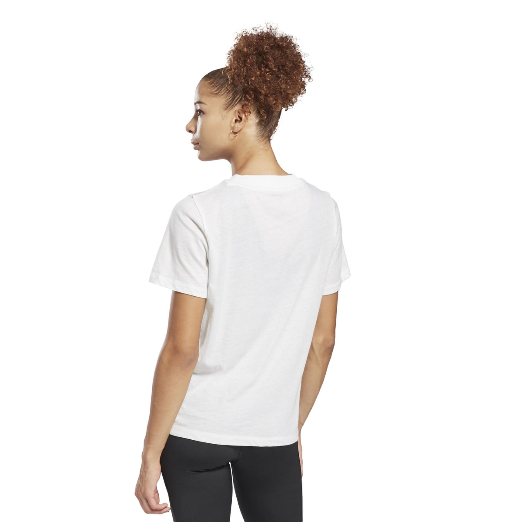 T-shirt för kvinnor Reebok Identity Cropped