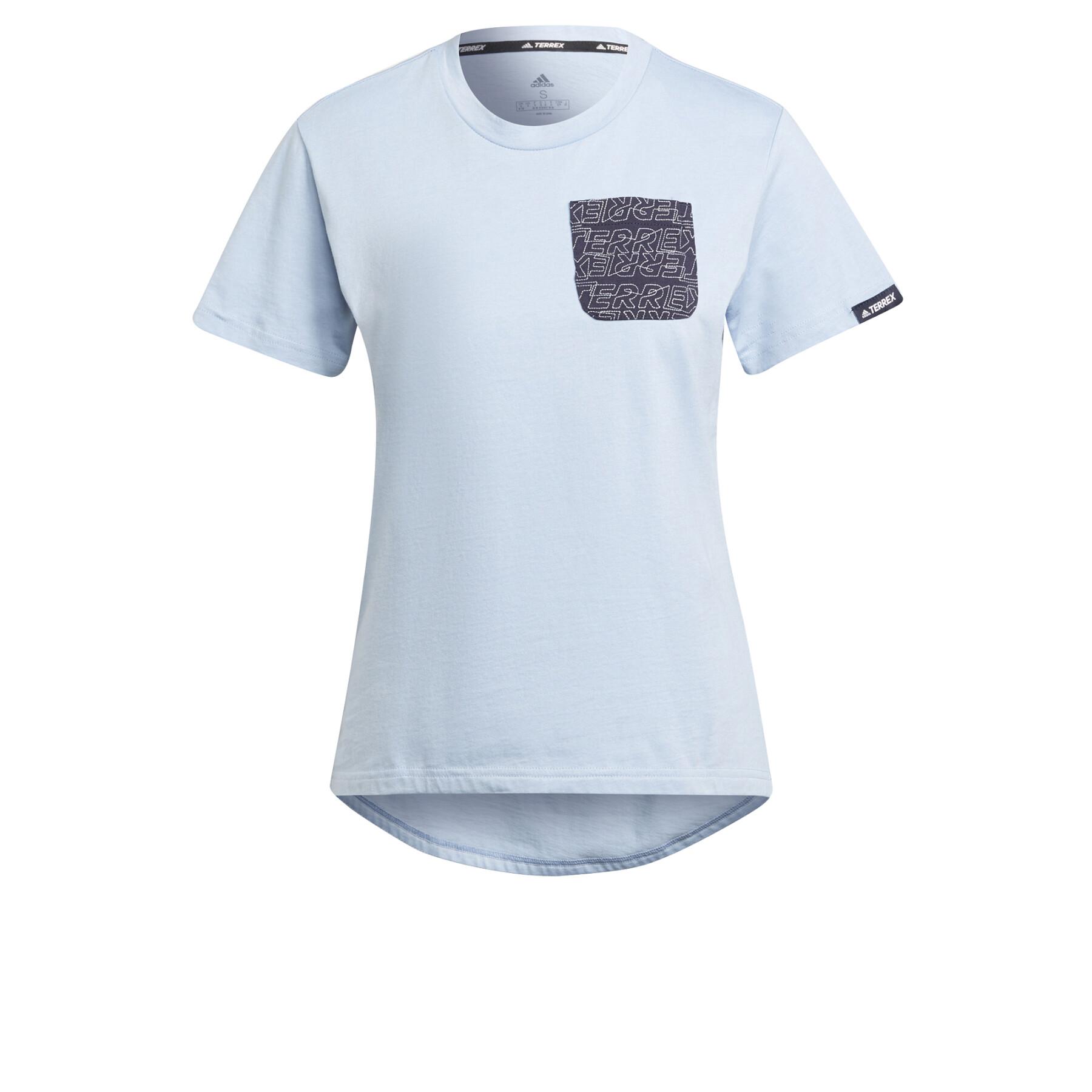 T-shirt för kvinnor adidas Terrex Pocket Graphic