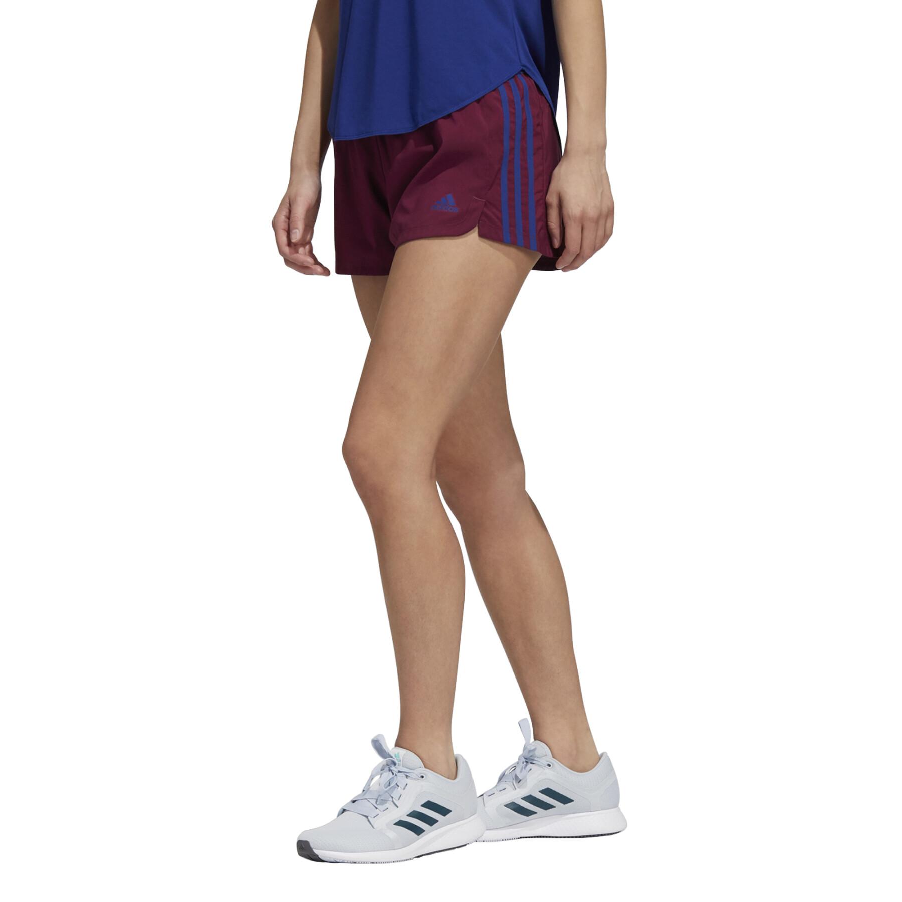 Shorts för kvinnor adidas Pacer 3-Stripes Adilife