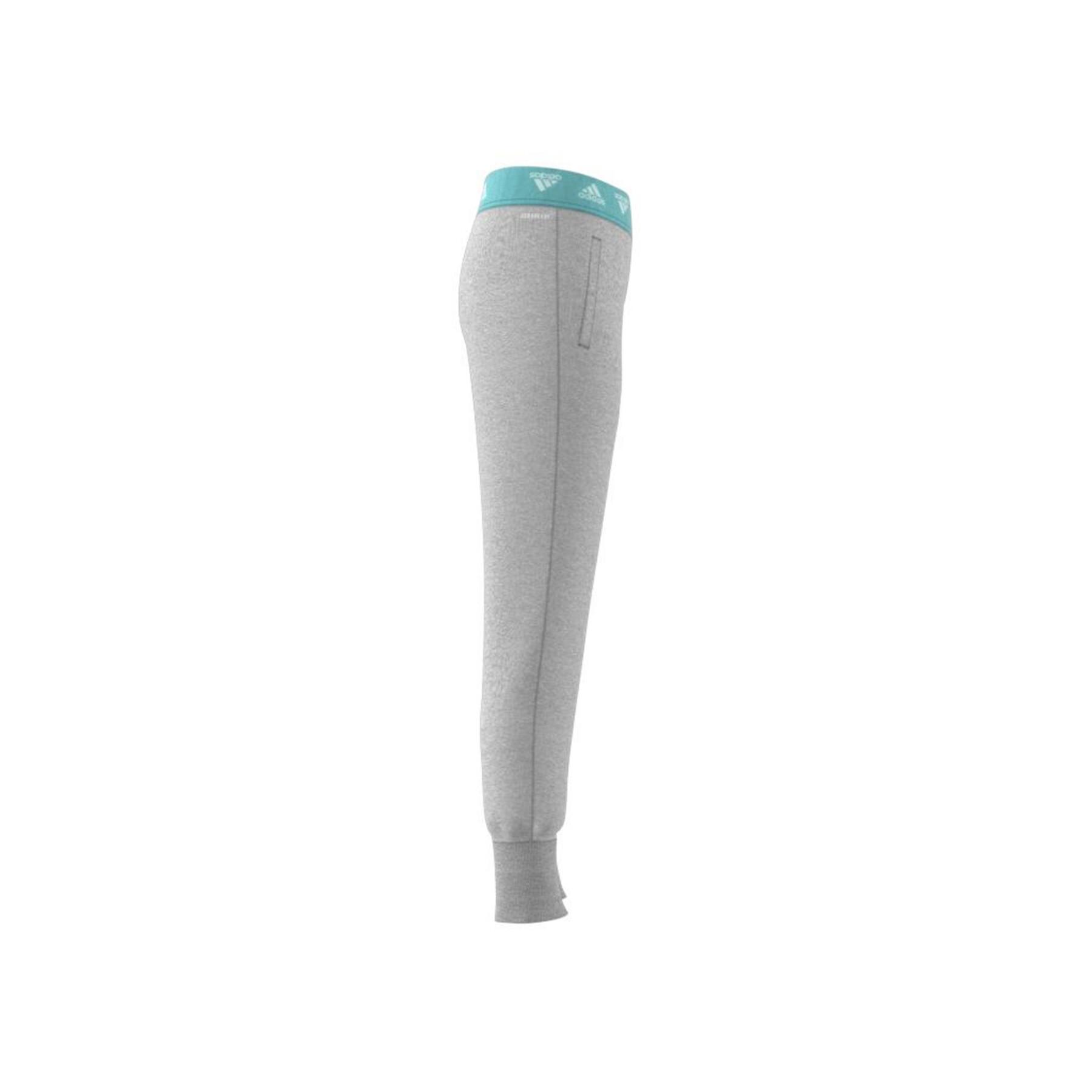 Byxor för flickor adidas AEROREADY Up2Move Cotton Touch Training Tapered-Leg