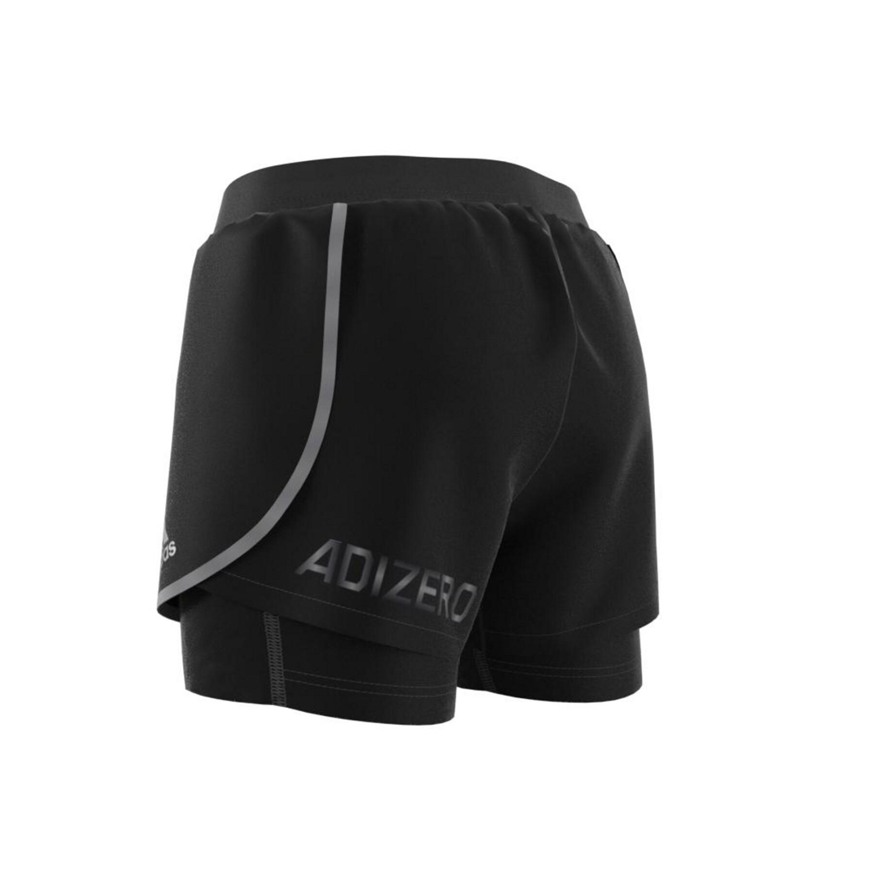 Shorts för kvinnor adidas Adizero Two-in-One
