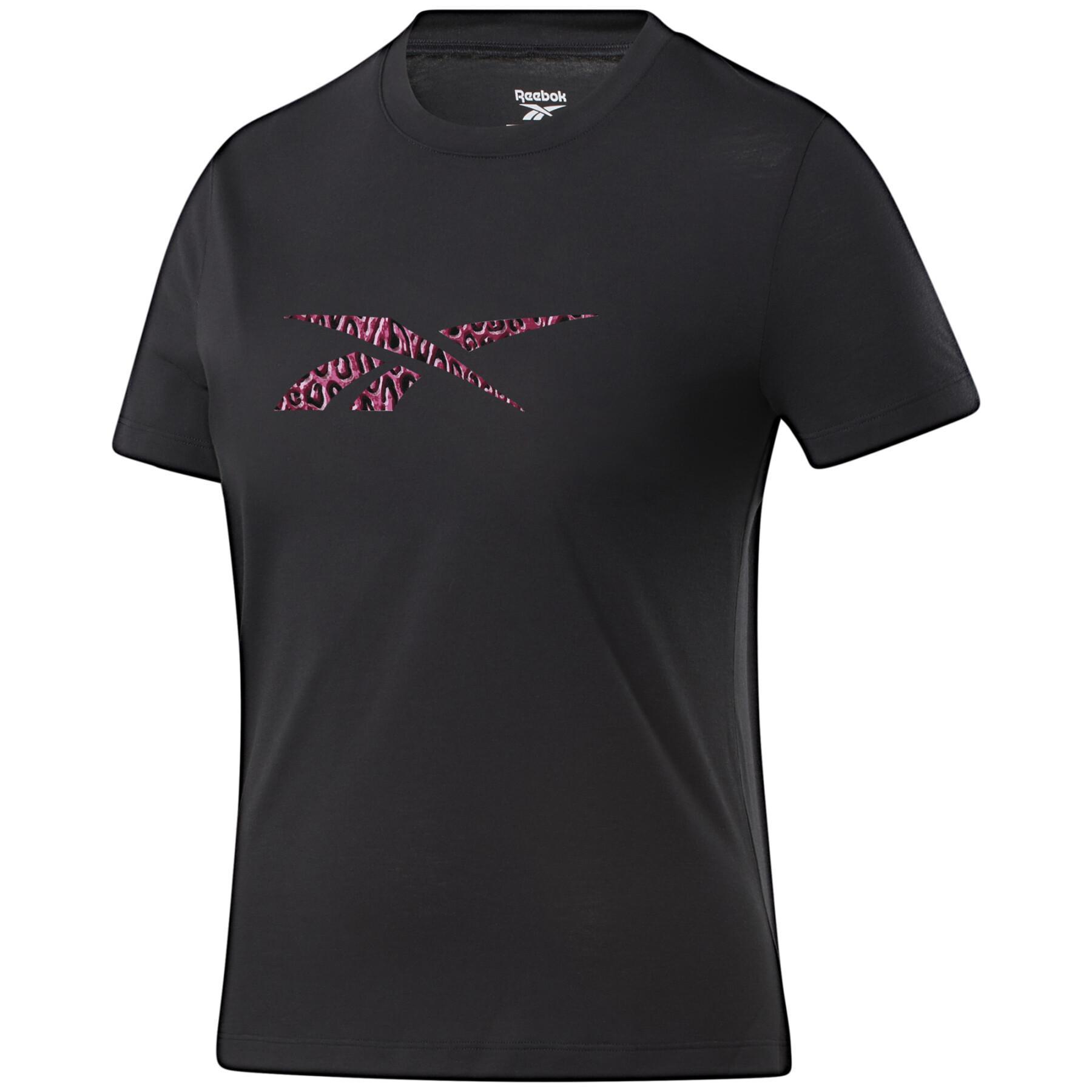 T-shirt för kvinnor Reebok Modern Safari Logo
