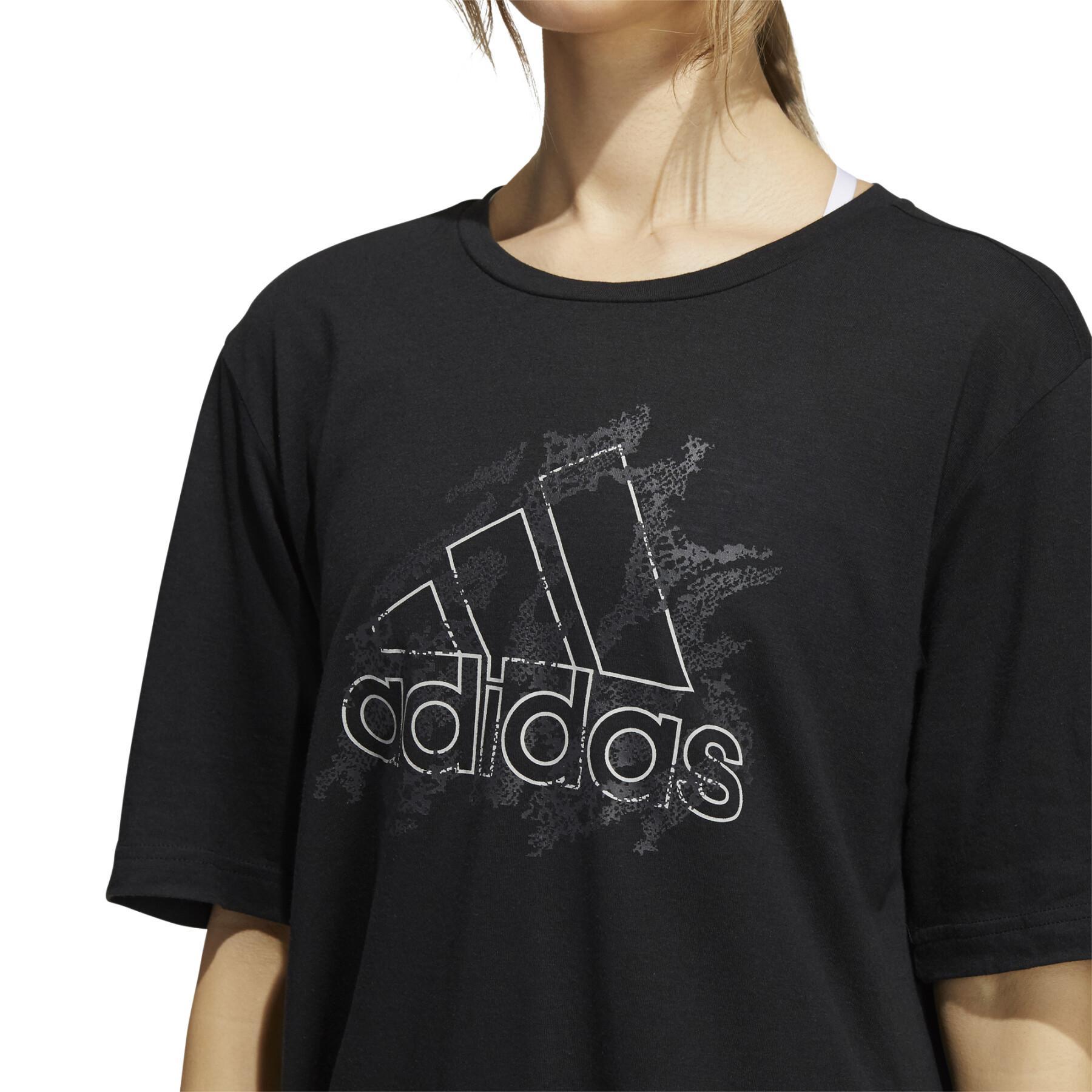 T-shirt för kvinnor adidas Camp Graphic Universal Sleeve