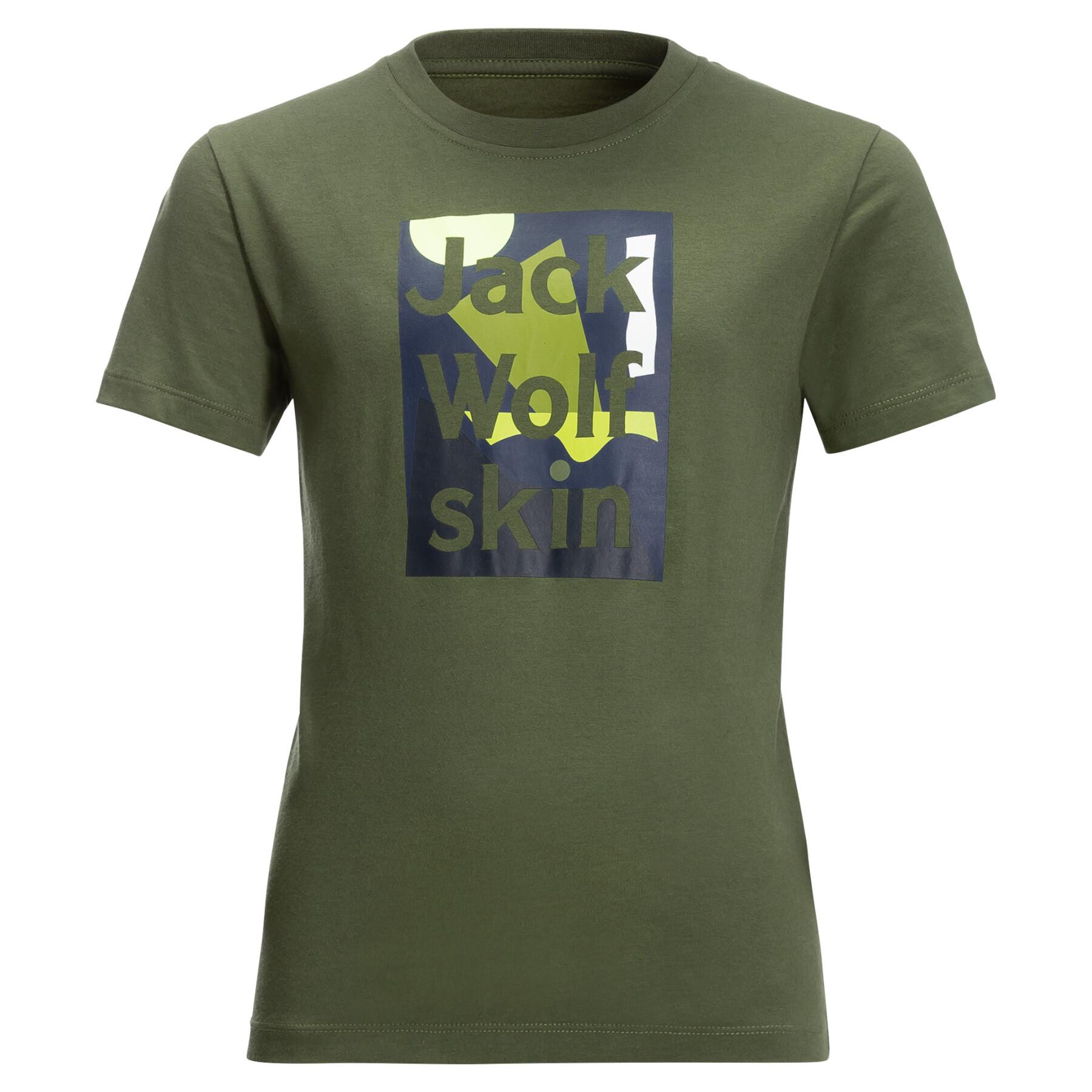 T-shirt för barn Jack Wolfskin Jackolfskin