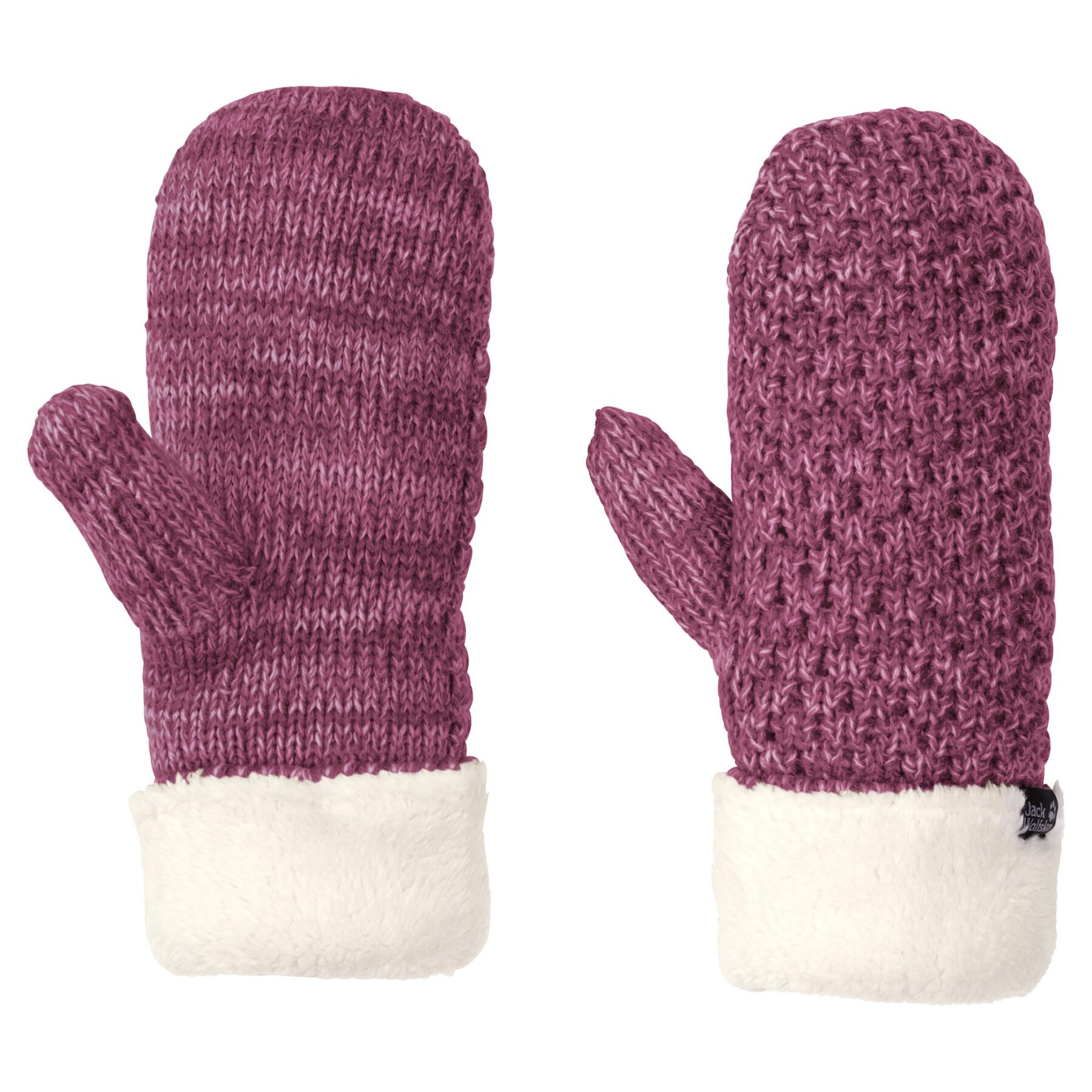 Stickade handskar för kvinnor Jack Wolfskin highloft