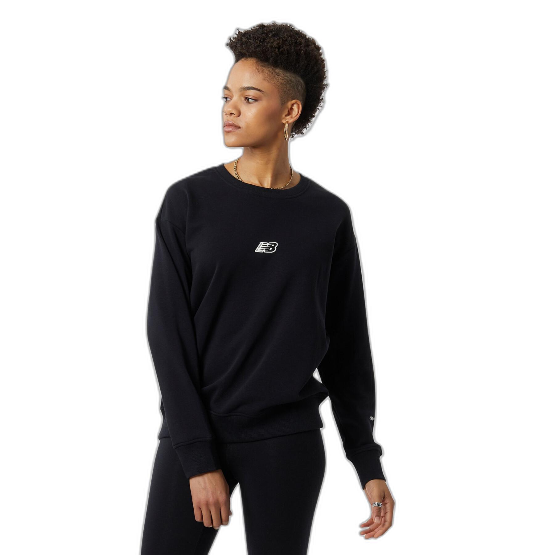 Sweatshirt med rund halsringning för kvinnor New Balance Essentials