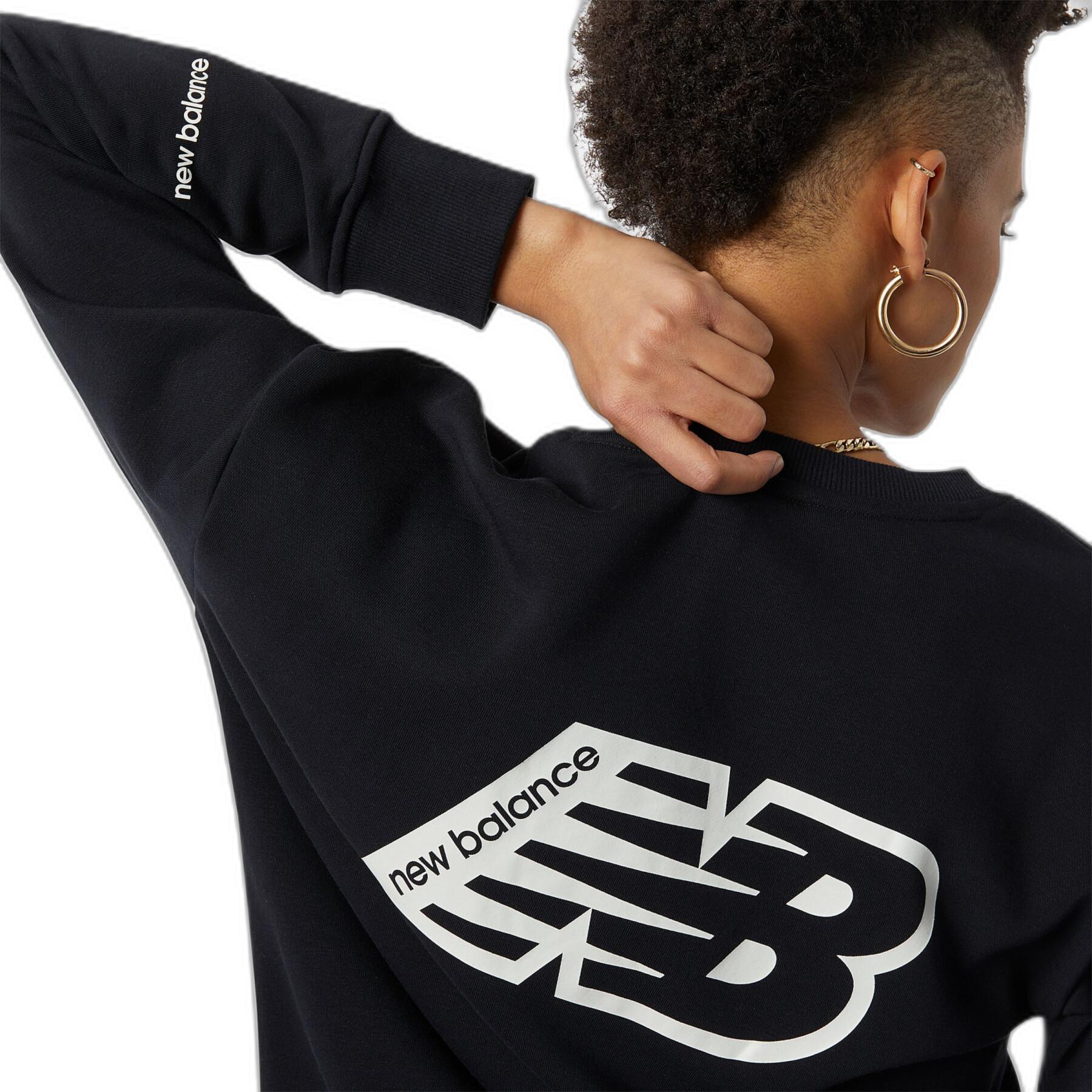 Sweatshirt med rund halsringning för kvinnor New Balance Essentials