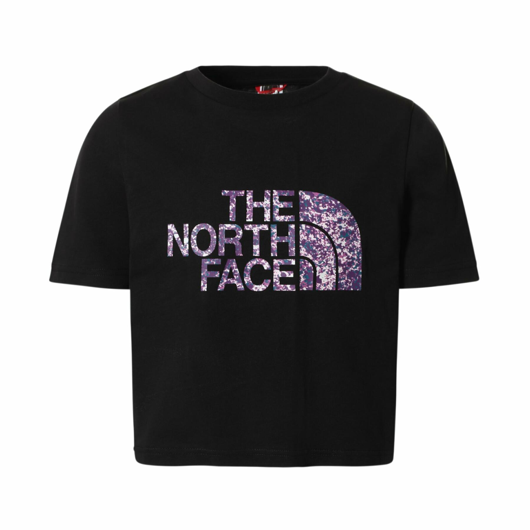T-shirt för flickor The North Face Easy Cropped