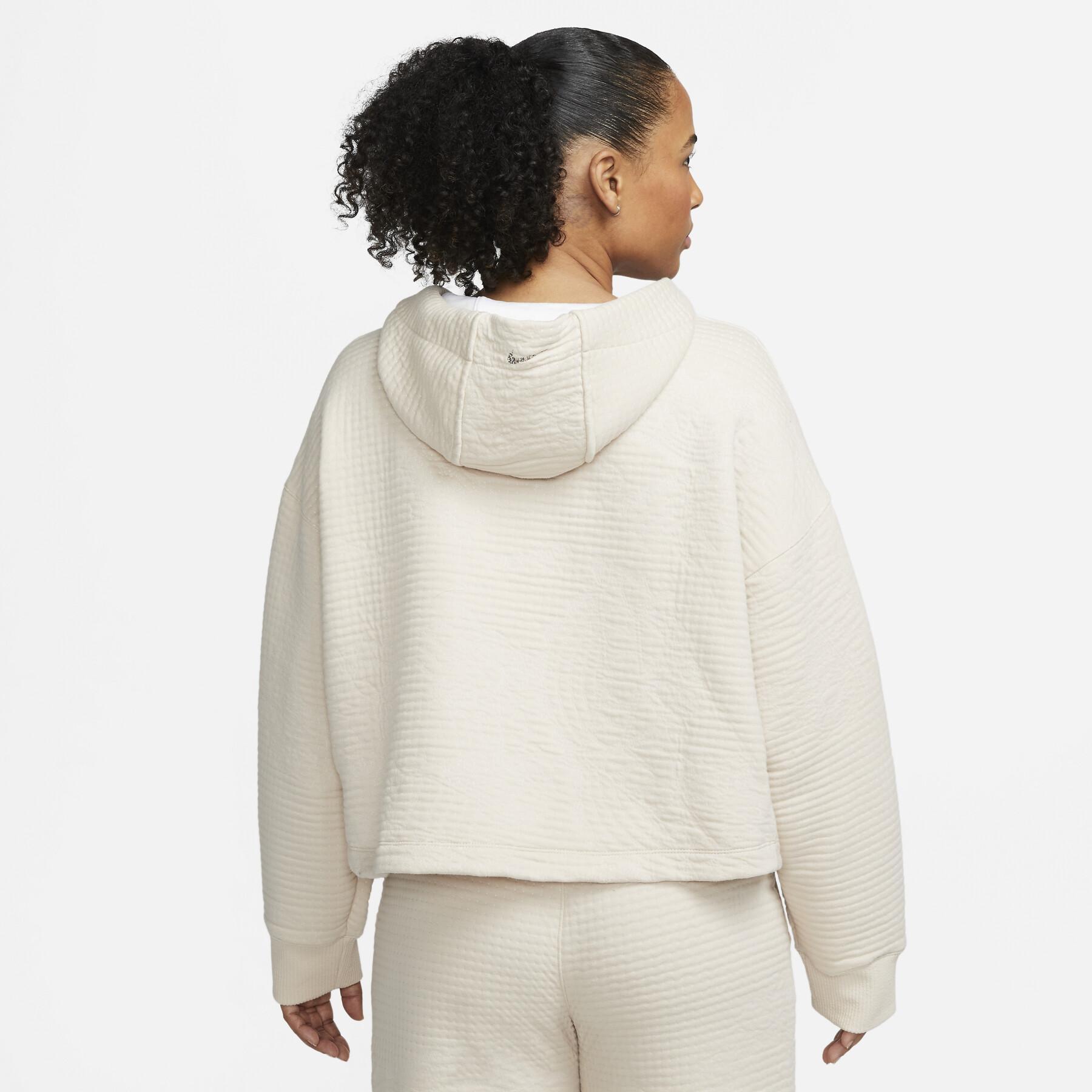 Sweatshirt för kvinnor Nike Luxe Fleece Baja