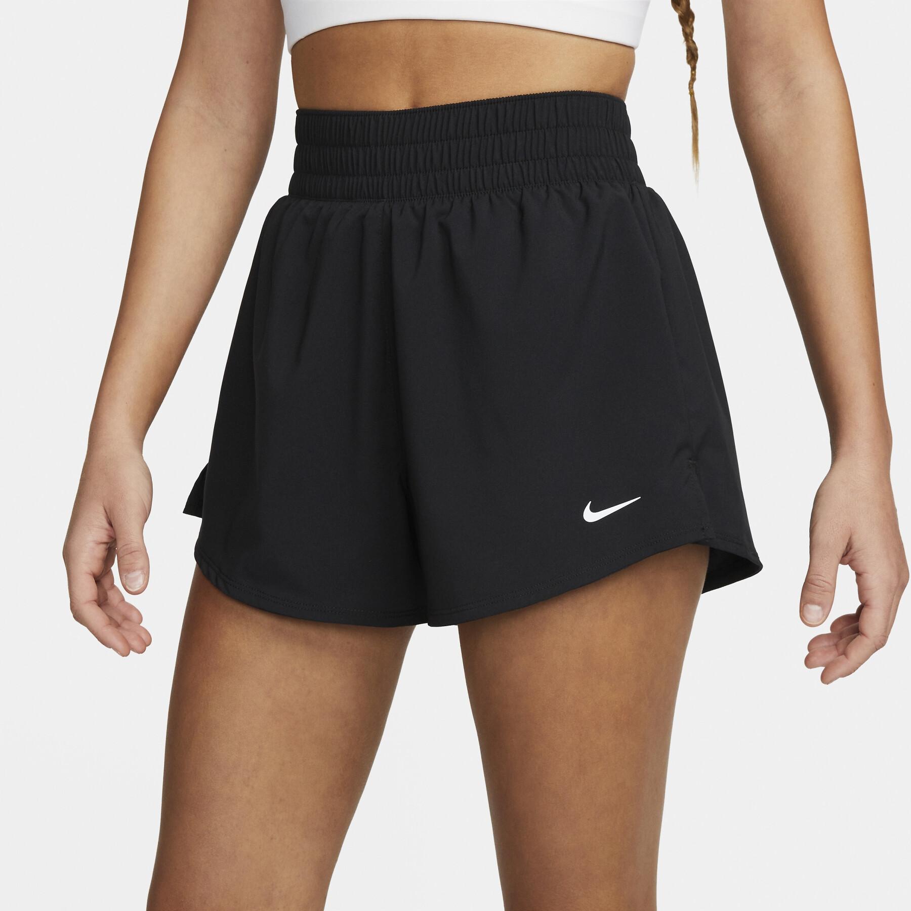2 i 1-shorts för kvinnor Nike One Dri-Fit HR 3 "