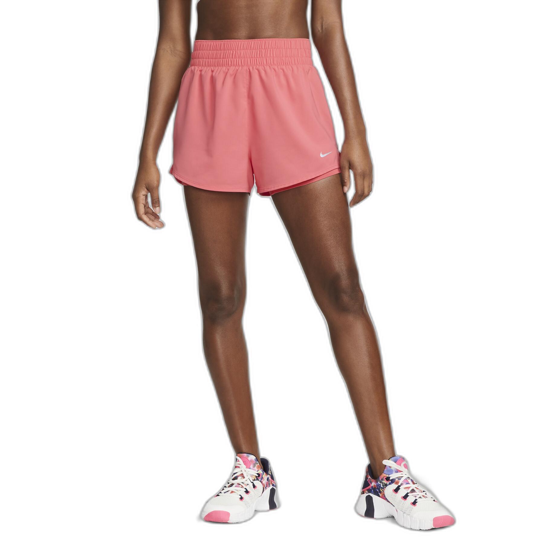 2 i 1-shorts för kvinnor Nike One Dri-FIT Hr 3 "