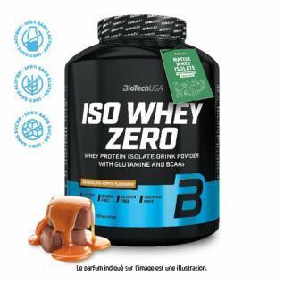Proteingryta Biotech USA iso whey zero lactose free - Chocolat-toffee - 2,27kg