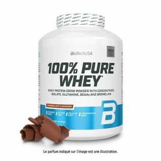 100% ren vassleprotein i burk Biotech USA - Chocolate - 2,27kg