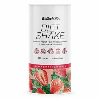Proteinburkar Biotech USA diet shake - Fraise - 720g (x6)