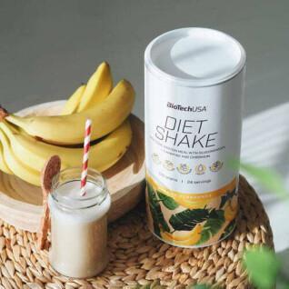 Förpackning med 6 proteinburkar Biotech USA diet shake - Cookies & Cream - 720g