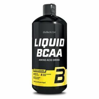 Förpackning med 12 flaskor med aminovätskor Biotech USA bcaa - Citron - 1l