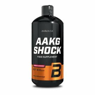 Förpackning med 12 flaskor booster Biotech USA aakg shock - Orange - 1l