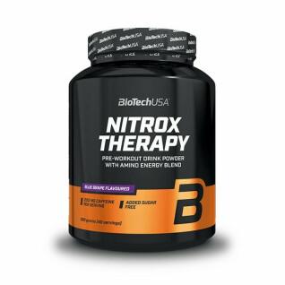 Förpackning med 6 burkar booster Biotech USA nitrox therapy - Canneberges - 680g