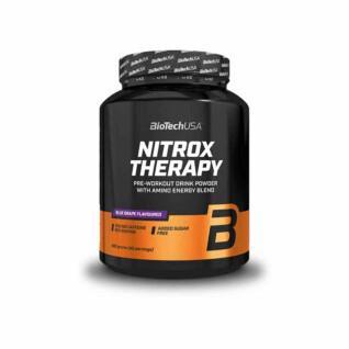 Förpackning med 6 burkar booster Biotech USA nitrox therapy - Fruits tropicaux - 680g