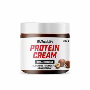 Krämiga protein snacksförpackningar Biotech USA - Cacao-noisette - 200g