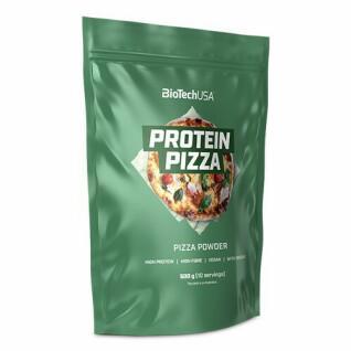 Förpackning med 10 påsar proteinhaltiga pizzasnacks Biotech USA - Traditionnelle - 500g