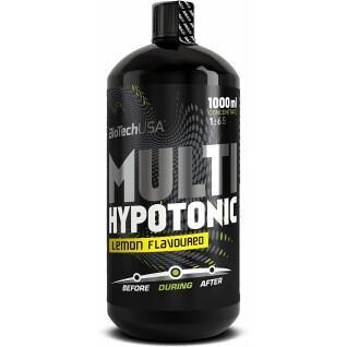 Förpackning med 12 multihypotoniska drycker Biotech USA - Citron - 1l