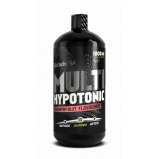Förpackning med 12 multihypotoniska drycker Biotech USA - Pamplemousse - 1l