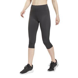 3/4 leggings i mesh för kvinnor Reebok Workout Ready