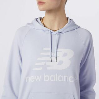 Sweatshirt med huva för kvinnor new balanceessentials