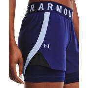 2-i-1-shorts för kvinnor Under Armour Play Up