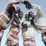 Vattentät jacka för kvinnor adidas Thebe Magugu