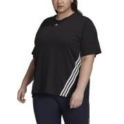 T-shirt med tre ränder för kvinnor adidas Train Icons GT