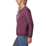 Sweatshirt med rund halsringning för kvinnor Columbia Graphic Hart Mountain™ II