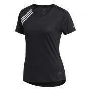 T-shirt för kvinnor adidas 3-Stripes Run
